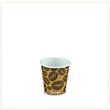 Virsus 400 Vasos de papel para café 75ml Havana color Graphics Ecore Chicco vasos de papel biodegradables 8CFx50 piezas